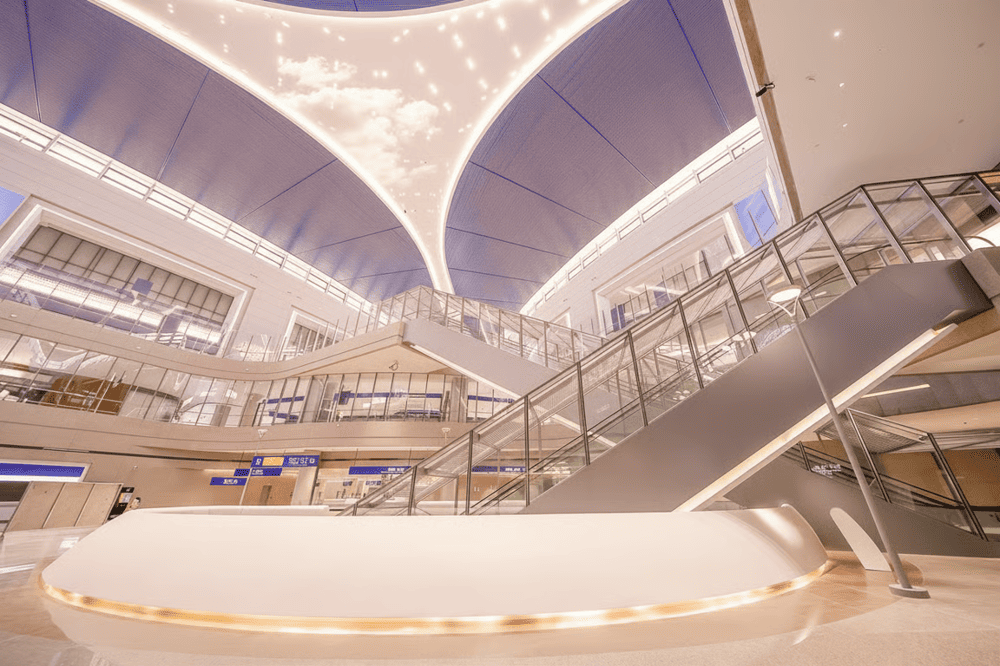 Sân bay Phố Đông Thượng Hải sở hữu nhà ga vệ tinh lớn nhất thế giới